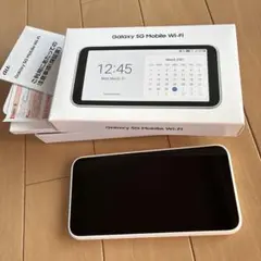 Galaxy 5G Mobile Wi-Fi ホワイト　SCR01