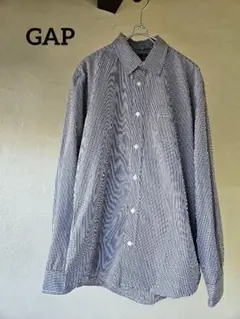 GAP ギンガムチェックシャツ　メンズ　M　　トップス