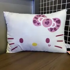 Hello Kitty フェイスクッション 約35cm×50cm ピンク