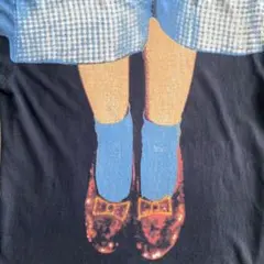 ドスペ 90s オズの魔法使い ドロシー プロモ Tシャツ USA製 黒 L
