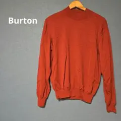 Burton オレンジ コットン 長袖 セーター レディース 古着