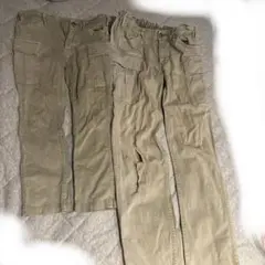 ゴートゥーハリウッド　130と160カーゴパンツ