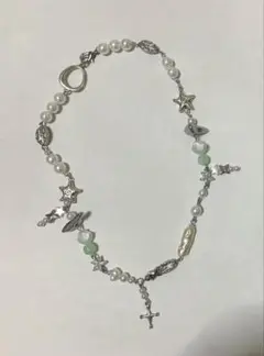 ハンドメイド 海モチーフ ネックレス