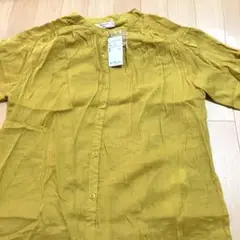 新品　未使用　サマンサモスモス ブラウス　Fサイズ　半袖　Lサイズ　綿100