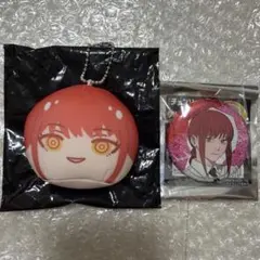 チェンソーマン　レゼ編　おまんじゅうにぎにぎマスコット　缶バッジ　マキマ