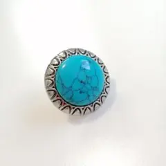 新品!ターコイズ リング ブルー レディース 指輪 シルバー アクセサリー