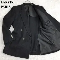 極美品✨LANVIN テーラードジャケット ダブルブレスト メタルボタン 2XL