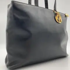 美品 Christian Dior ワンショルダーバッグ カナージュ ブラック