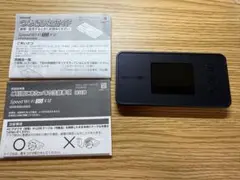 Speed Wi-Fi 5G X12 本体　ブラック