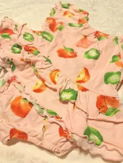 .*・゜リンゴ ピンク トップス パンツ付き.*・゜