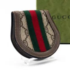 【極美品】GUCCI オールドグッチ　コインケース　小銭入れ　シェリーライン