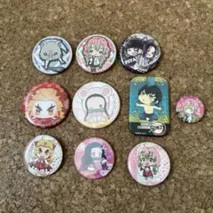 アニメキャラクター ピンバッジ 10個セット