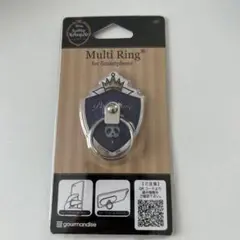 ディズニー ツイステッドワンダーランド スマホ用マルチリング ネイビー