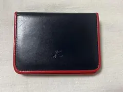 キタムラ　パスケース　ネイビー