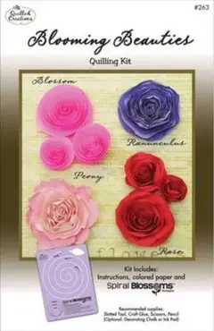 Quilled Creations クイリングキット　ブルーミングビューティーズ