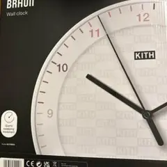 KITH BRAUN Wall clock White(開封のみ)