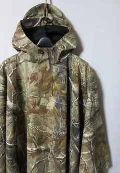 マッキントッシュ HYKE カモフラ リアルツリー ポンチョ ジャケット
