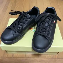 Arnold Palmer ブラック スニーカー22.5センチ