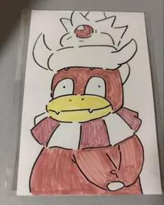 ヤドキング 手描き イラスト