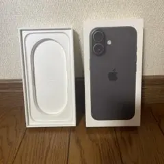 iPhone 16 ブラックケース