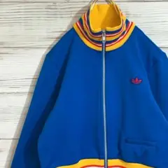 【新品】adidas トラックジャケット ブルー Mサイズ