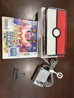 NEWニンテンドー2DS LL モンスターボールエディション箱付き（動作確認済み