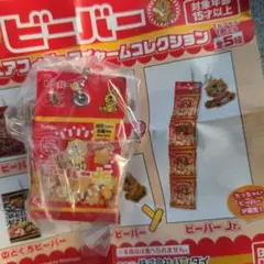 ビーバー　ミニチュアフィギュアチャームコレクション　ビーバーJr. ガチャ