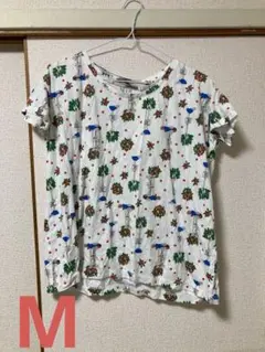 M レオレオニ　白T ホワイト