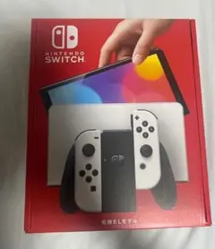 新品未開封Switch本体有機EL Joy-Conホワイト