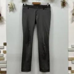 【コムサ】 カジュアルパンツ ストレッチパンツ （M） チャコールグレー 美品