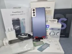 Galaxy S21 5G フルセット,ジンバル,BUDS,ワイアレス充電器付き