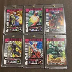 仮面ライダーダブル　ガンバライド6枚セット