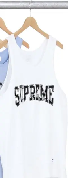 White M 15SS Supreme Collegiate Tank Top