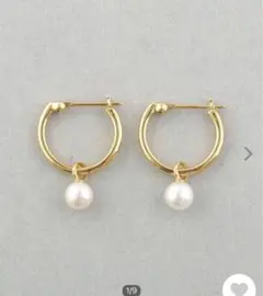 Jouete☆2wayフープパールピアス
