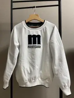 munsingwear ホワイト トレーナー