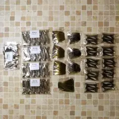 小さいサイズのヘアアクセサリー用ヘアクリップ セット