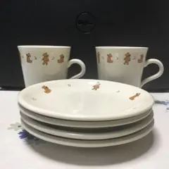 マグカップ2皿4