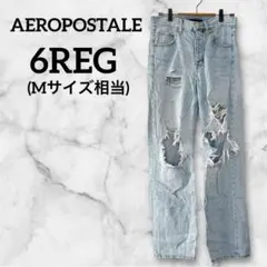 一点もの✨ AEROPOSTALE 【6REG】 ダメージジーンズ デニム