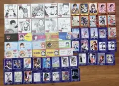 ジャンプフェア　2021 22 23 24 色紙　カード　名刺　６４枚