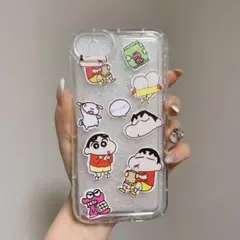 iPhone SE / 8 / 7 ソフトケース クレヨンしんちゃん