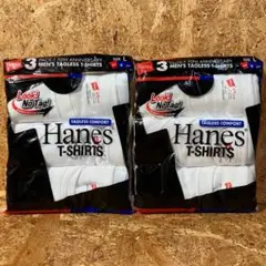 Hanes 70TH ANNIVERSARY 3パック Tシャツ L 2セット