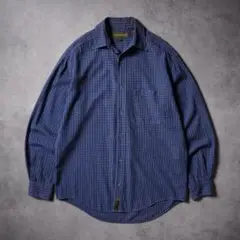 00s Timberland チェックシャツ ライトネルシャツ 香港製