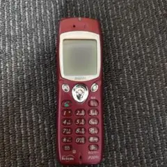 DoCoMo P209i 赤色 携帯電話本体