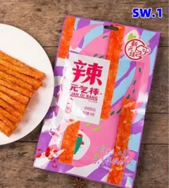 SW.1 元気棒　1袋　ラーティアオ　翻天娃辣条　中国　お菓子　大辣棒[zm4a