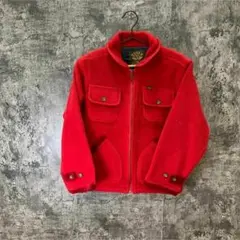 人気商品✨AIGLE/エーグル【S】ブルゾンジャケット レッド 無地