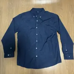 RAFFRULE ネイビー 3L 長袖シャツ