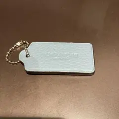 COACH ライトブルー キーホルダー