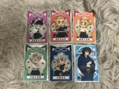 鬼滅の刃 ナムコ限定特典 クリアシート 6枚セット