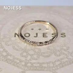 【美品✨】ノジェス K10YG ダイヤモンド 0.02ct リング　12.5号