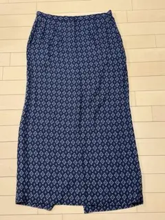 タルボット talbots ネイビー 紺 ロング タイトスカート US10 XL